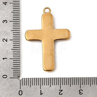 304 Stainless Steel Rhinestone Pendants STAS-B128-09G-03-1