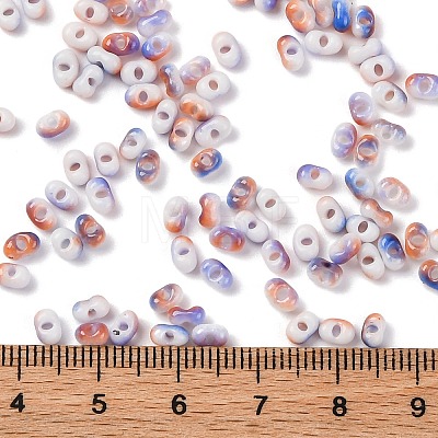 Baking Paint Glass Seed Beads SEED-C003-01C-1