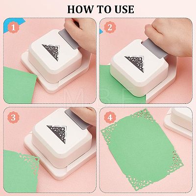 Plastic Embossing DIY Corner Paper Printing Card Cutter DIY-WH0301-76-1