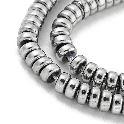 Electroplated Synthetic Non-magnetic Hematite Beads Strands G-K361-A02-02-1