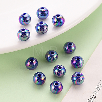 Opaque Acrylic Beads MACR-S370-D8mm-S014-1