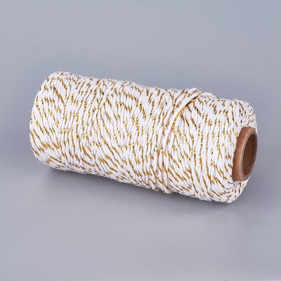 2-Ply Macrame Cotton Cord OCOR-WH0032-02B-1
