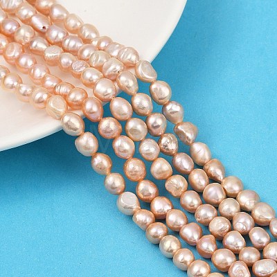 Natural Cultured Freshwater Pearl Beads Strands PEAR-P064-20J-05F-1