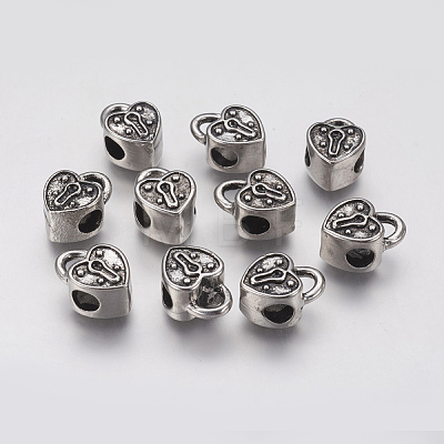 Ion Plating(IP) 304 Stainless Steel European Beads STAS-J022-032AS-1