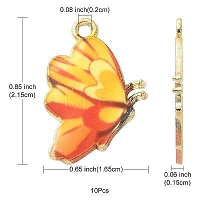 Printed Alloy Pendants FIND-YW0001-70A-1