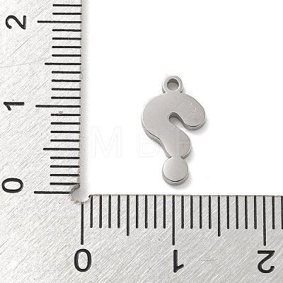 304 Stainless Steel Pendants STAS-M069-02F-P-1