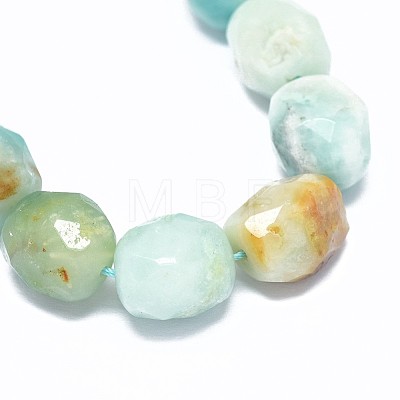 Natural Amazonite Beads Strands G-F632-18-1