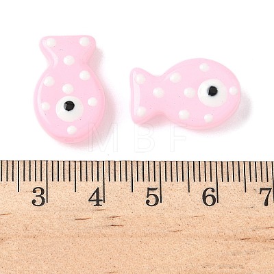 Painted Glass Beads Enamel Beads X-LAMP-D303-04A-1