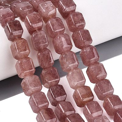Natural Strawberry Quartz Beads Strands G-Q608-10K-1
