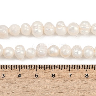 Natural Cultured Freshwater Pearl Beads Strands PEAR-I007-07Y-11A-1