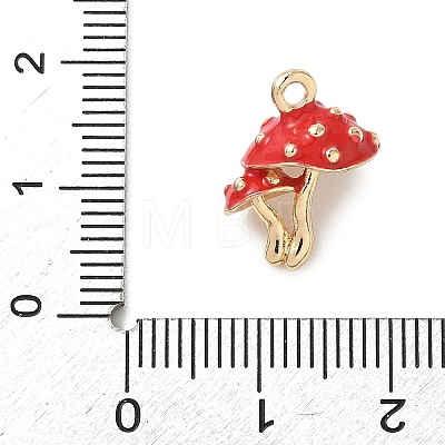 Alloy Enamel Pendants PALLOY-P314-02C-G-1
