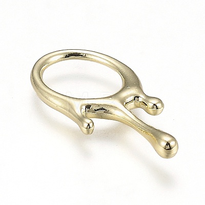 Alloy Jewelry Linking Rings X-PALLOY-Z001-31LG-1