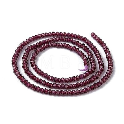 Natural Garnet Beads Strands G-F460-07-1