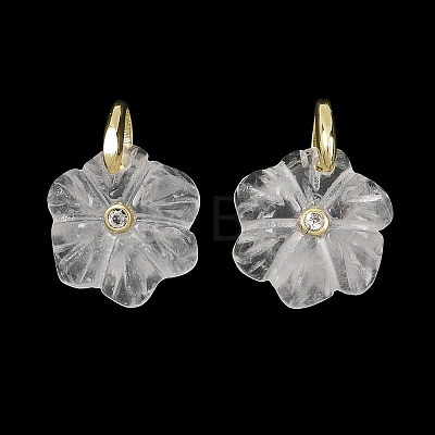 Natural Quartz Crystal Pendants GG-NH0016-01G-06-1