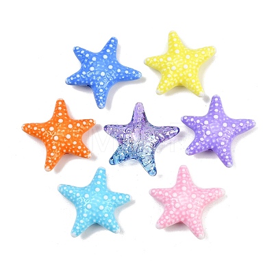 Opaque Acrylic Beads OACR-A040-01-1