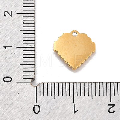 304 Stainless Steel Rhinestone Charms STAS-M092-06G-05-1