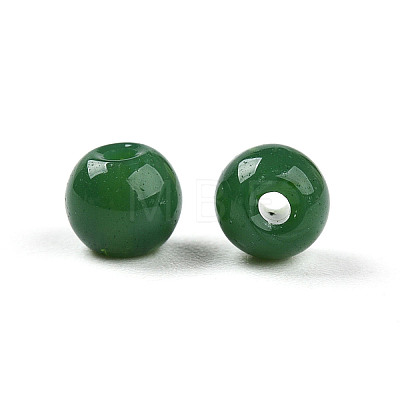 Imitation Jade Glass Beads GLAA-N007-4mm-B02-1