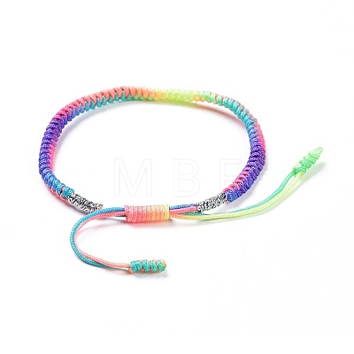 Nylon Thread Braided Bracelets BJEW-JB04355-1