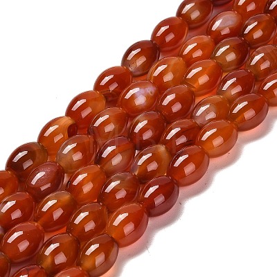 Natural Agate Beads Strands G-B079-E01-01A-1