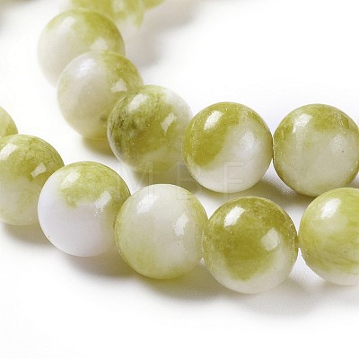 Natural Persian Jade Beads Strands G-D434-12mm-29-1