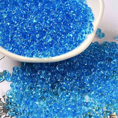 Transparent Colours Glass Seed Beads X1-SEED-P006-02A-08-1