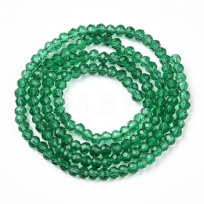 Glass Beads Strands EGLA-A034-T6mm-D18-1