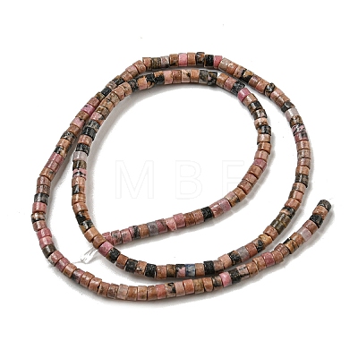 Natural Rhodonite Beads Strands G-C084-D11-02-1