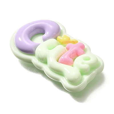Opaque Resin Cabochons LS-RESI-D275-02D-1