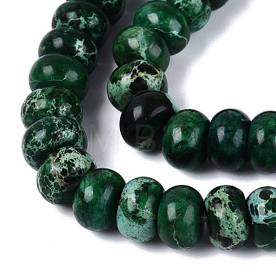 Dyed Synthetic Imperial Jasper Beads Strands G-Q606-99A-02-1