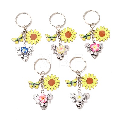 Alloy Enamel Keychains KEYC-JKC01473-1