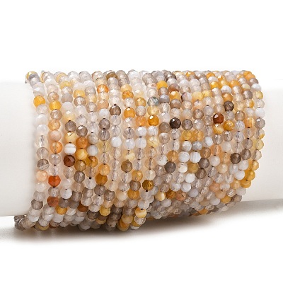 Natural Botswana Agate Beads Strands G-A129-3mm-18-1