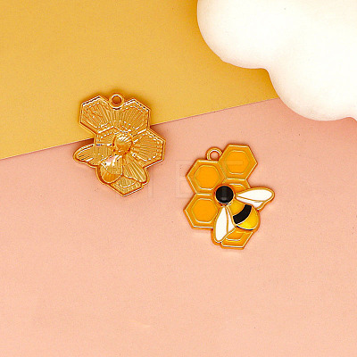 Alloy Enamel Pendants PW-WGEC5E2-04-1