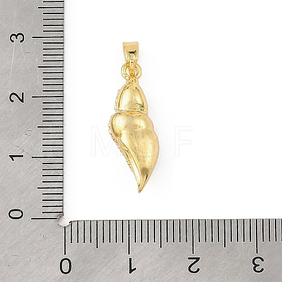 Ocean Brass & Rhinestone Pendants RB-CBA4B36-04G-06-1