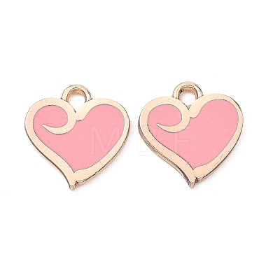 Alloy Enamel Pendants ENAM-G235-01G-1