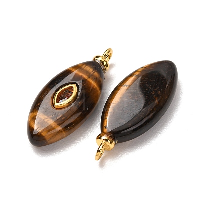 Natural Tiger Eye Pendants GG-CBAA798-04G-07-1
