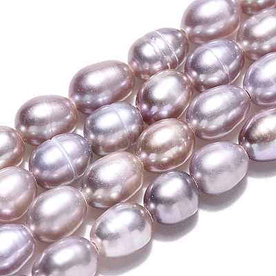 Natural Cultured Freshwater Pearl Beads Strands X1-PEAR-N012-04O-1