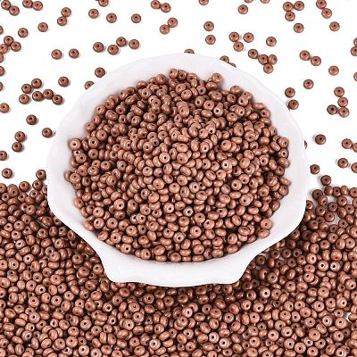 Opaque Glass Seed Beads SEED-N012-09A-15-1