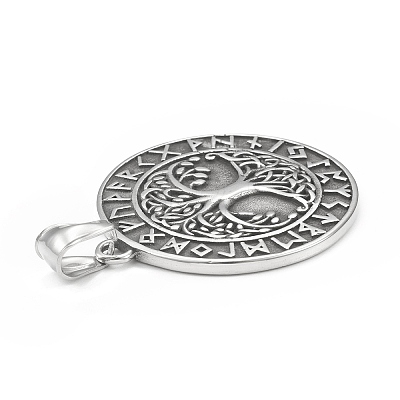 304 Stainless Steel Pendants STAS-G303-23AS-1