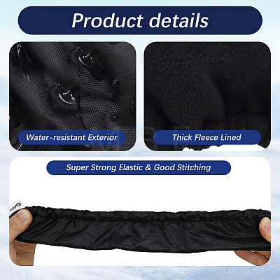 Oxford Cloth Ice Skate Guards AJEW-GF0015-13B-02-1
