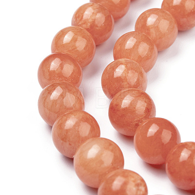 Natural Mashan Jade Beads Strands DJAD-10D-18-2-1