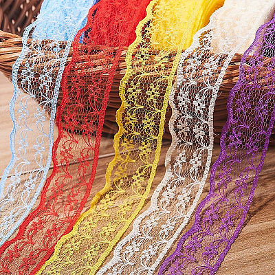 Nonelastic Lace Trim OCOR-WH0054-1