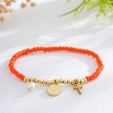 Adjustable 304 Stainless Steel Charm Bracelets KR8623-5-1