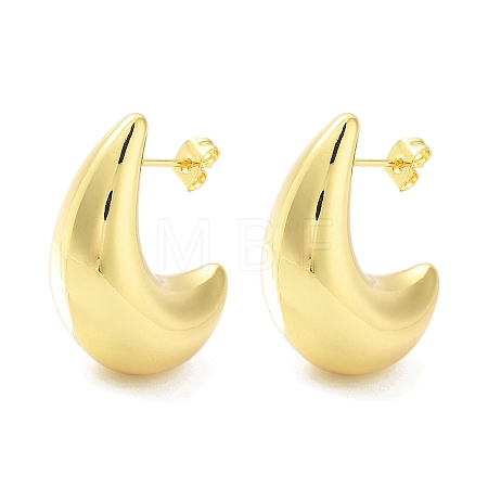Brass Stud Earrings KK-R150-02A-1