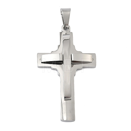304 Stainless Steel  Pendants STAS-H256-01P-1