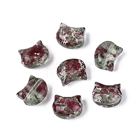 Picasso Transparent Glass Beads SEED-N012-07G-1