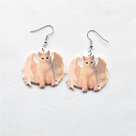 Easter Acrylic Cartoon Dangle Earrings FS-WGB193C-01-1