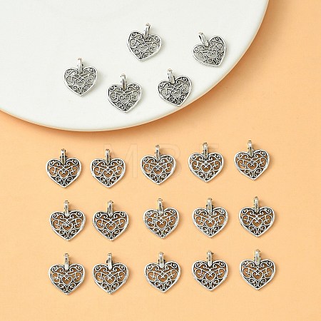 Tibetan Style Alloy Pendant TIBEP-YW0001-69-1