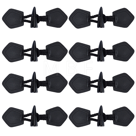 8Pcs Resin Buttons BUTT-CL0001-10-1