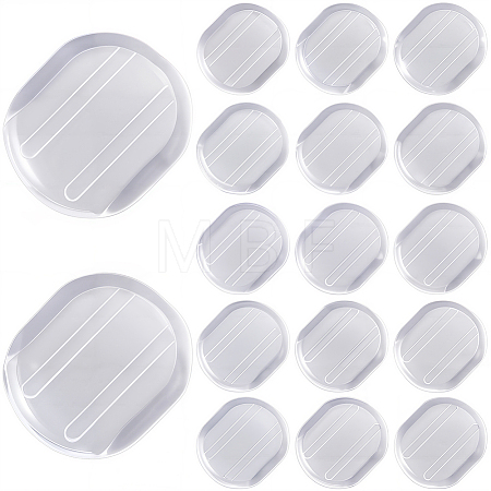 120Pcs Comfort Silicone Earring Pads FIND-SP0001-03-1