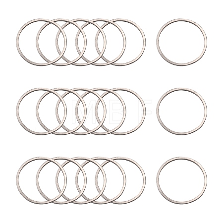 Tarnish Resistant 304 Stainless Steel Linking Ring STAS-S079-12A-1